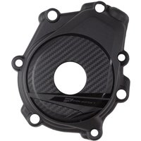 8499200001 - Polisport Ignition Cover Protector For KTM SXF450 & Husqvarna FC450 2023-2025, Gas Gas MC450F & EX450F 2024-2025 Black