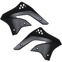 8410500002 - Polisport Radiator Scoops For Kawasaki KXF250 2004-2005 Black
