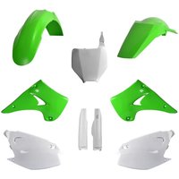 Image of 91480 - Polisport Plastics Kit For Kawasaki KX 125/250 2004-2008 OEM