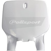8672800002 - Polisport Front Number Board For Kawasaki KX 125/250 1989-1995, KX500 1989-1995 White