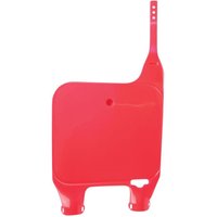 8680700002 - Polisport Front Number Board For Honda CR125 & CR250 1990-1994, CR500 1990-1994 Fluro Red