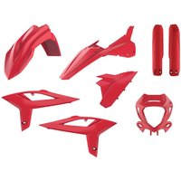 Image of 91117 - Polisport Plastics Kit For Beta 125-480 RR 2T & 4T 2020-2022 Red