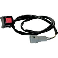 12-0104P - K&S Kill Switch For Suzuki DRZ250 2001-2007 - Black/Red