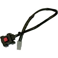 12-0105 - K&S Kill Switch For Yamaha TTR230 2011-2014 - Black/Red