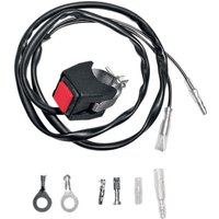 12-0102 - K&S Kill Switch For Yamaha WR250 1994-1996 - Black/Red