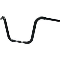 Image of 300832 - Khrome Werks 1-1/4" Fat Ape Hanger Handlebar For Harley Davidson FLHR 1584 2008 25.5 cm (10") - Black