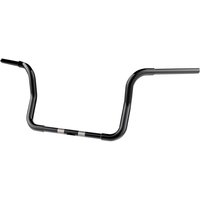 Image of 300870 - Khrome Werks 1-1/4" Bobber Ape Hanger Handlebar For Harley Davidson FLHT 1340 1984 25 cm (9-3/4") - Black
