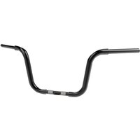 Image of 300875 - Khrome Werks 1-1/4" Bobber Ape Hanger Handlebar For Harley Davidson FLD 1690 25 cm (9-3/4") - Black