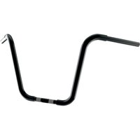 Image of 300834 - Khrome Werks 1-1/4" Fat Ape Hanger Handlebar For Harley Davidson FLHR 1584 2008 31 cm (12-1/4") - Black