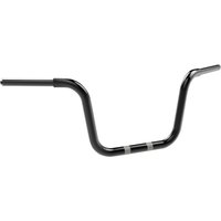 Image of 300450 - Khrome Werks 1-1/4" Fat Center Bobber Ape Handlebar For Harley Davidson FLS 1690 2012 25.5 cm (10") - Black
