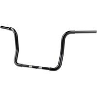 Image of 300871 - Khrome Werks 1-1/4" Bobber Ape Hanger Handlebar For Harley Davidson FLHT 1340 1986 30 cm (11-3/4") - Black