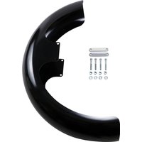 KWF-02-0518 - Klock Werks Hugger Fender For Harley Davidson FLDE 1750 2018-2020 53.34 cm (21") Front 36.8 cm (14-1/2") - Black