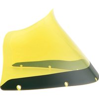 Image of KWW-02-0609 - Klock Werks Ice Flare Windshield For FXRP Fairing For Harley Davidson FXRP 1340 1984 23 cm (9") - Yellow