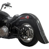 Image of KWF-02-0313 - Klock Werks Benchmark Fender For Harley Davidson FLSL 1750 2018-2021 Rear - Black