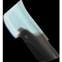 Image of KWW-04-0626 - Klock Werks Kolor Flare Windshield For Indian Challenger 108 2020-2025 20.5 cm (8") - Blue
