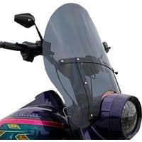 Image of KWW-02-0601 - Klock Werks Flare Billboard Windshield For Harley Davidson FLDE 1750 2018-2020 51 cm (20") - Dark Smoke