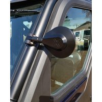 Image of KWS-05-0612 - Klock Werks Mirror Extensions Kit For Can Am Defender HD10 4X4 2016-2018 - Black