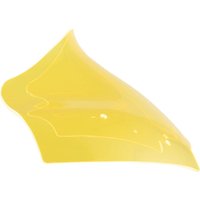 Image of KWW-01-0712 - Klock Werks Kolor Flare Ice Windshield For Harley Davidson FLTRX 1923 2024-2025 25.5 cm (10") - Yellow