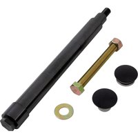 Image of KWS-01-0610 - Klock Werks Flush Mount Front Axle For Harley Davidson FLD 1690 2012-2013 Front - Black