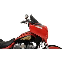 Image of KWW-04-0498 - Klock Werks Flare Windshield For Indian Chieftan 111 2014-2020 35.5 cm (14") - Dark Smoke