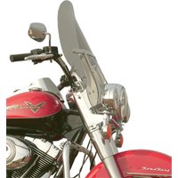 Image of KWW-02-0238 - Klock Werks Flare Billboard Windshield For Harley Davidson FLD 1690 2012-2013 40.5 cm (16") - Grey