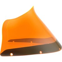 Image of KWW-02-0608 - Klock Werks Ice Flare Windshield For FXRP Fairing For Harley Davidson FXRP 1340 1984 23 cm (9") - Orange