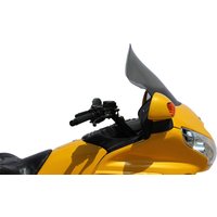 KWW-06-0251 - Klock Werks Flare Windshield Without Vent For Honda GL 1800 2001-2017 35.5 cm - 45.5 cm (14" - 18") - Dark Smoke