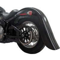 Image of KWF-02-0312 - Klock Werks Benchmark Fender For Harley Davidson FLSL 1750 2018-2021 Rear - Black