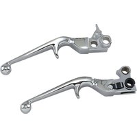 KUR1029 - Kuryakyn Trigger Levers Set For Harley Davidson FLD 1690 2012 - Chrome