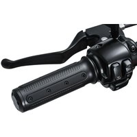 Image of KUR6121 - Kuryakyn Heavy Industries Grips For Harley Davidson FLD 1690 2012-2013 - Black
