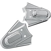 KUR8200 - Kuryakyn Phantom Axle End Covers For Harley Davidson FLST 1340 1990 - Chrome