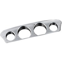 KUR7284 - Kuryakyn Tri-Line Gauge Trim For Harley Davidson FLHT 1750 2019 - Chrome