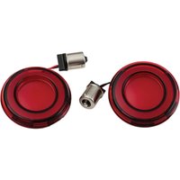 KUR2908 - Kuryakyn Tracer LED Turn Signal Conversions For Harley Davidson FLD 1690 2013 Rear Red