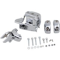KUR9119 - Kuryakyn Handlebar Control Cover Kit For Harley Davidson FLD 1690 2012 - Chrome
