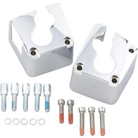 KUR8123 - Kuryakyn Tappet Block Covers For Harley Davidson FLH 1340 1984 - Chrome