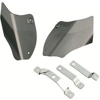 KUR1186 - Kuryakyn Saddle Shields For Harley Davidson FLS 1690 2012 - Reflective/Smoke