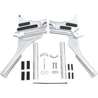 KUR7866 - Kuryakyn Deluxe Neck Cover Kit For Harley Davidson FLHR 1340 1998 - Chrome