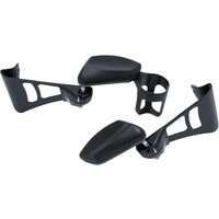 Image of KUR8700 - Kuryakyn Passenger Armrests For Harley Davidson FLHTCU 1690 2014-2016 - Black