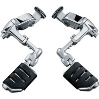 Image of KUR4081 - Kuryakyn Ergo III Cruise Mounts For Honda GL 1800 2001-2017 - Black/Chrome