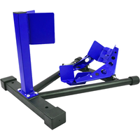 PDSCHK31 - BikeTek Series Five Front Wheel Chock - Black/Blue image 2