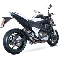 Image of KA1004CEM - Scorpion RP-1 GP Carbon Round Exhaust - Kawasaki Z800 2013 - 2016