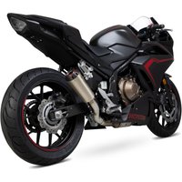 Image of PHA186TEO - Scorpion Red Power Titanium Exhaust - Honda CBR500R 2019