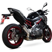 Image of PKA114SEO - Scorpion Red Power Stainless Steel Exhaust - Kawasaki Z900 / Z900 A2 2017 - 2020