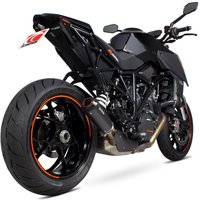 Image of PKT90BCER - Scorpion Red Power Black Ceramic Exhaust - KTM 1290 Super Duke R 2014 - 2019 / GT 2014 - 2021