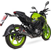 Image of RKE51CEO - Scorpion Serket Taper Full System Carbon Fibre Exhaust - Keeway RKF-125 (Euro 5) 2021 - 2022