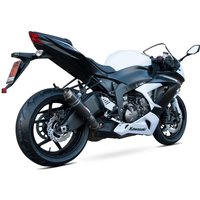 Image of KA1003CEM - Scorpion RP-1 GP Carbon Round Exhaust - Kawasaki ZX-6R 2013 - 2019