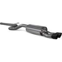 Scorpion Exhaust GPF-Back Non-Resonated Black Ceramic Twin Daytona - Volkswagen Polo GTI 2.0 TSI