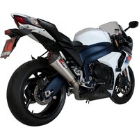 Image of RSI107SEO - Scorpion Serket Taper Stainless Oval Exhaust - Suzuki GSXR 1000 K9 2009 - 2011