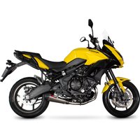 Image of RKA110SYSSEO - Scorpion Serket Taper Stainless Steel Exhaust - Kawasaki Versys 650 Full System - 2015 - 2019