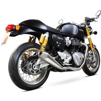 Image of Scorpion De-Cat Header Pipes - Triumph Thruxton 1200 2016 - 2018